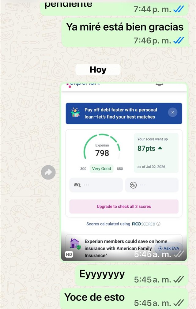 Captura real (WhatsApp): Eyyyyyyy.